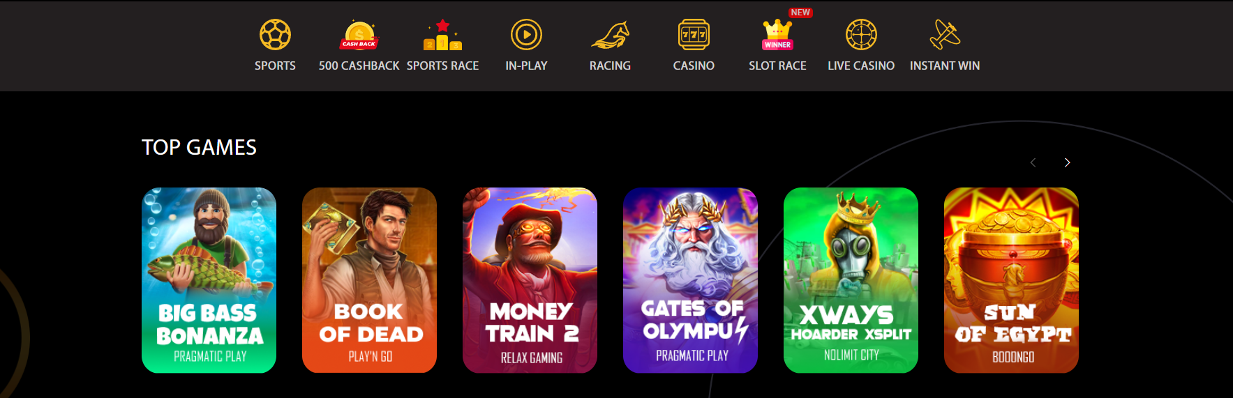 goldenbet games